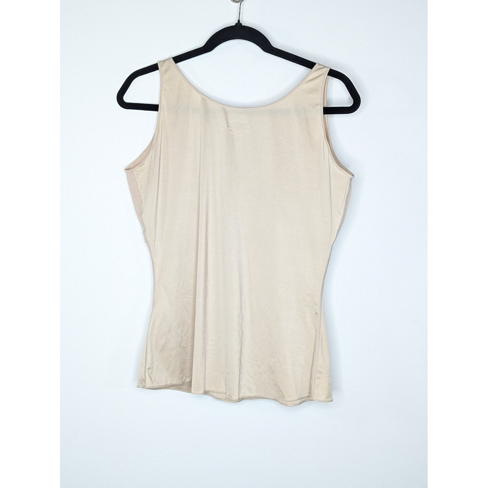 Spanx Hide & Sleek Criss Cross Surplice Neck Tank Cami Shapewear Beige Plus 1X - Picture 3 of 3